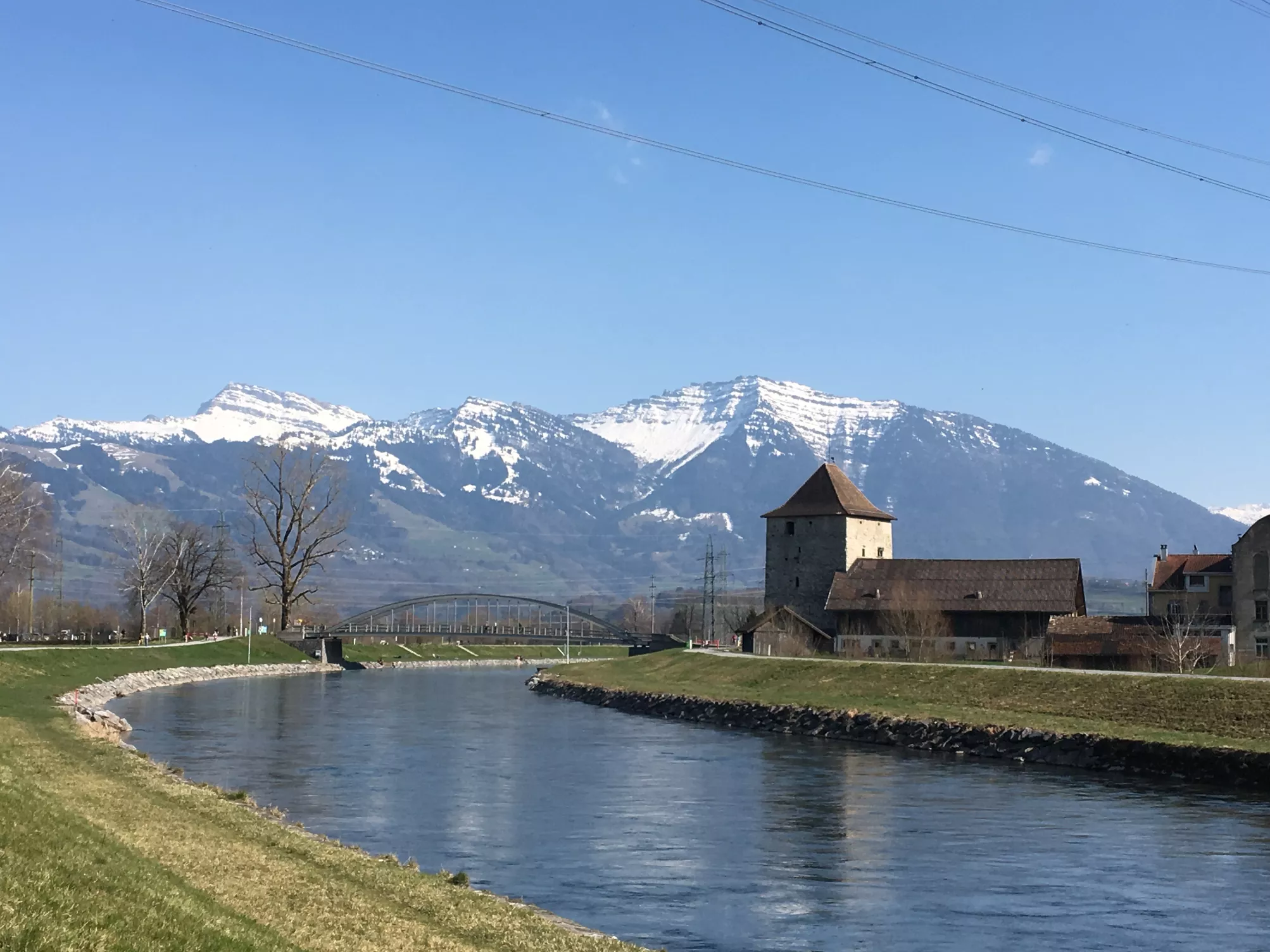 Schlossturm bei der Grynau