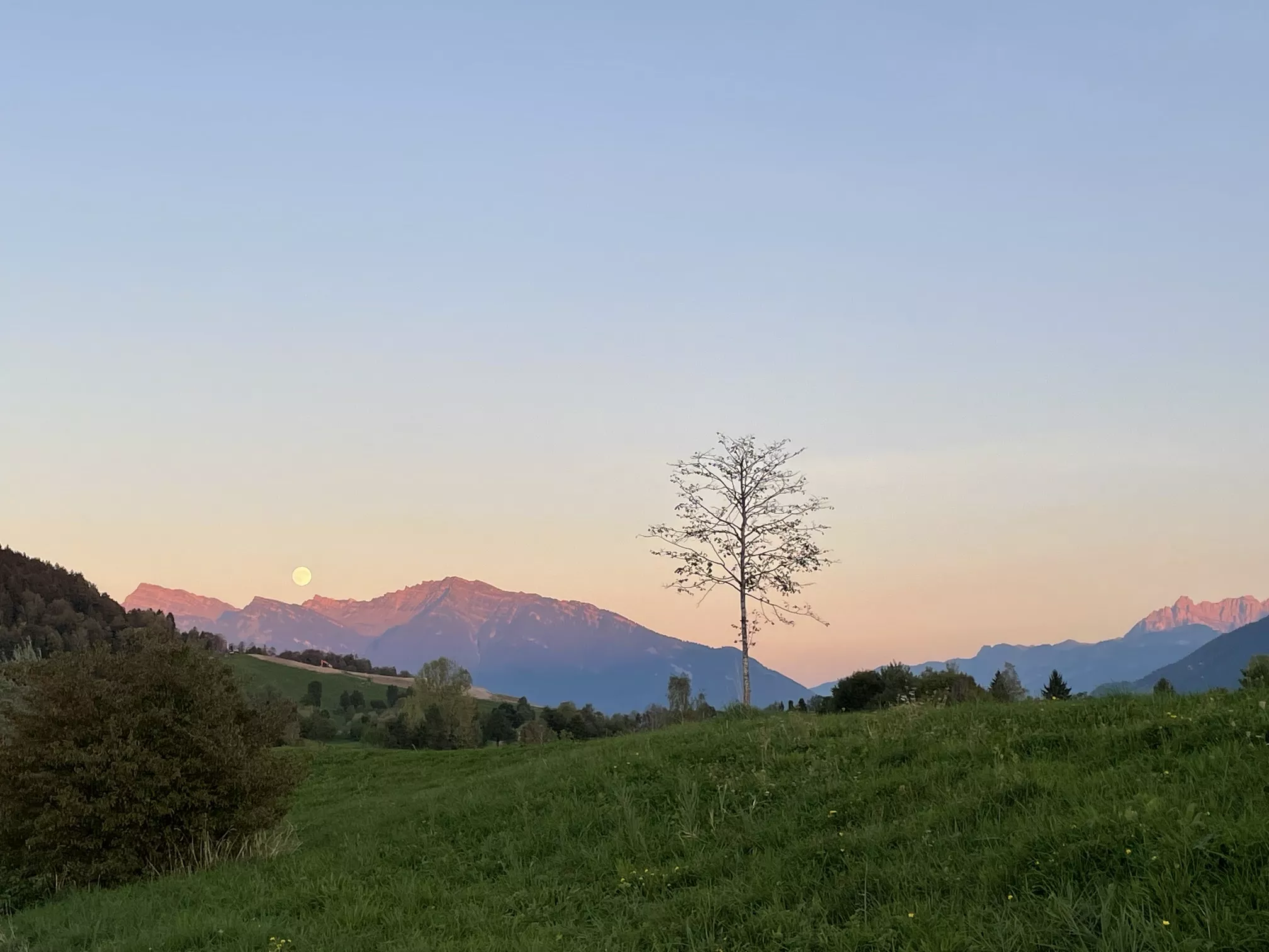 Mond Golfplatz Wangen